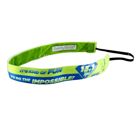 2015 Disney runDisney Disneyland Diamond 1/2 Marathon 13.1 Miles Sweaty Bands - Picture 2 of 2